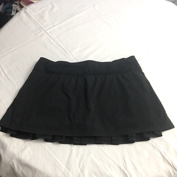 Lululemon Run Pace Setter Skirt Black - Picture 6 of 17